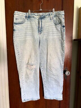 Distressed Ava & Viv Plus Size Jeans (Size 24)